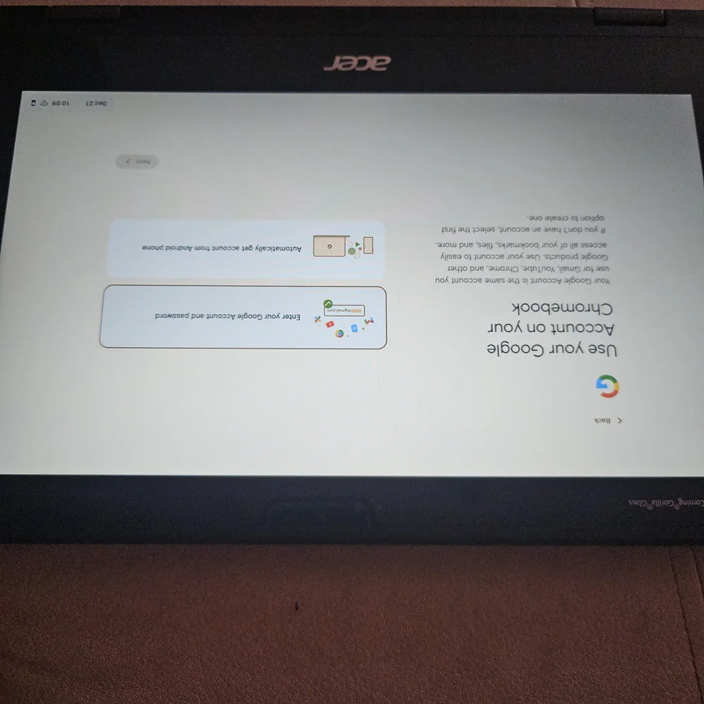 Acer Black Chromebook